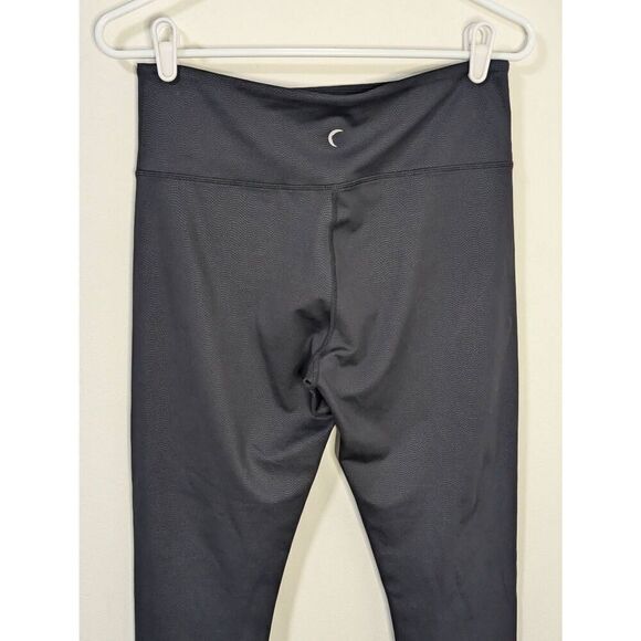 Zyia Active Black Patterned 7/8 Leggings - Size 12 - Picture 5 of 8